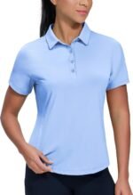 Women's Sun-Protective Quick-Dry Collared Short-Sleeve Sports Polo - Image 2