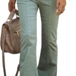 Women's High-Waisted Stretchy Bootcut/Slight Flare Jeans
