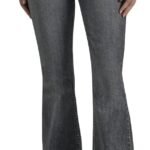 Women's Mid-Rise Slim-Fit Flare Jeans