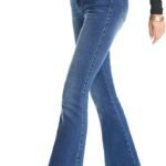 Women's Slim-Fit Stretchy Bootcut/Slight Flare Jeans