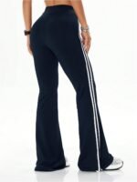 Women's V-Waist Athletic Yoga Flare Pants - Image 2