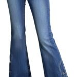 Women's Mid-Rise Stretchy Bootcut/Slight Flare Jeans