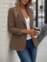Women's Lightweight Smart-Casual Blazer - Image 2