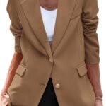Women's Smart Blazer with Notch Lapel