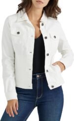 Women's Stretchy Slim-Fit Denim Jacket
