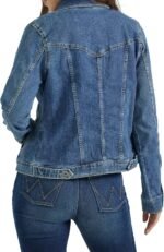 Women's Stretchy Slim-Fit Denim Jacket - Image 2